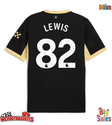 Manchester City Rico Lewis #82 Replica Away Stadium Shirt 2026-27 Short Sleeve